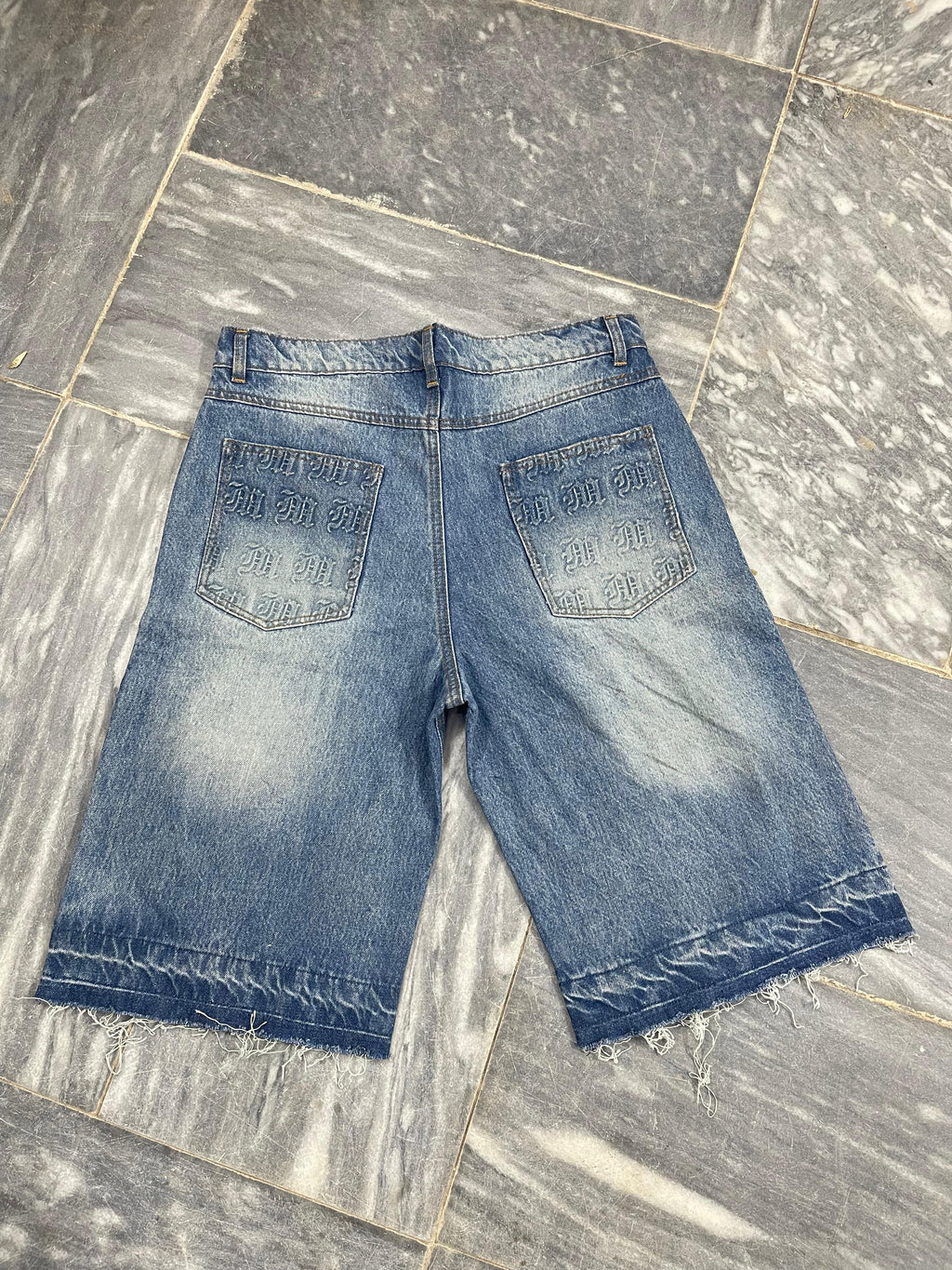 MM Rhinestone Denim Jeans (Blue)