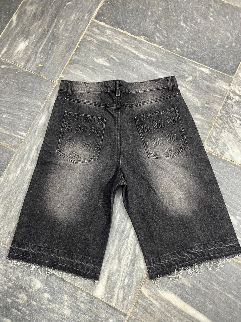 MM Rhinestone Denim Jeans (Black)