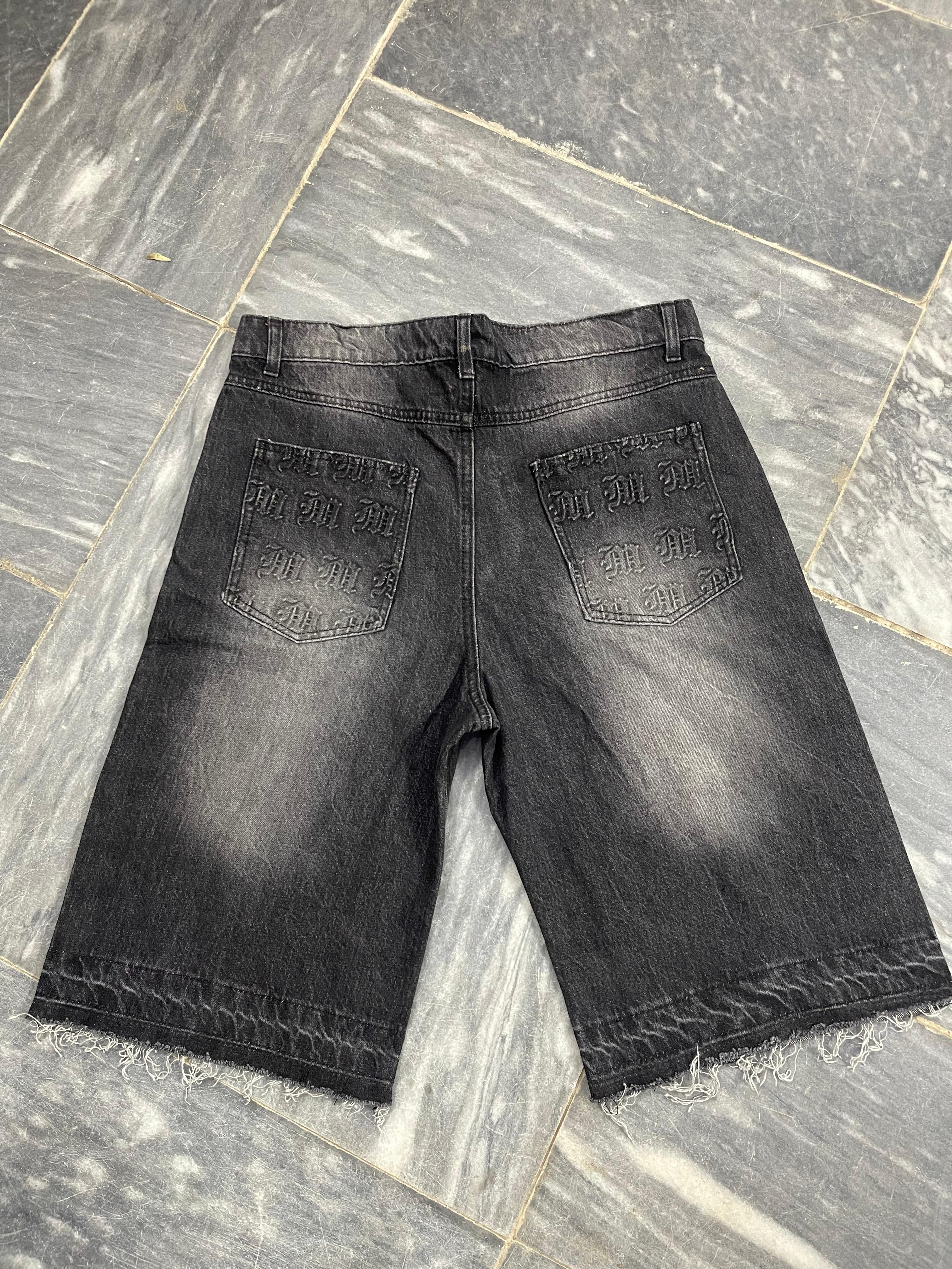 MM Rhinestone Denim Jeans (Black)